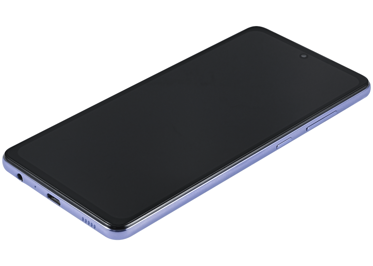 Samsung A72 İle Uyumlu Çerçeveli ekran OLED Ekranı (A725 / 2021) (6.67") (Aftermarket Plus (Harika Menekşe) - Görsel 5