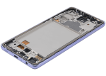 Samsung A72 İle Uyumlu Çerçeveli ekran OLED Ekranı (A725 / 2021) (6.67") (Aftermarket Plus (Harika Menekşe) - Görsel 6