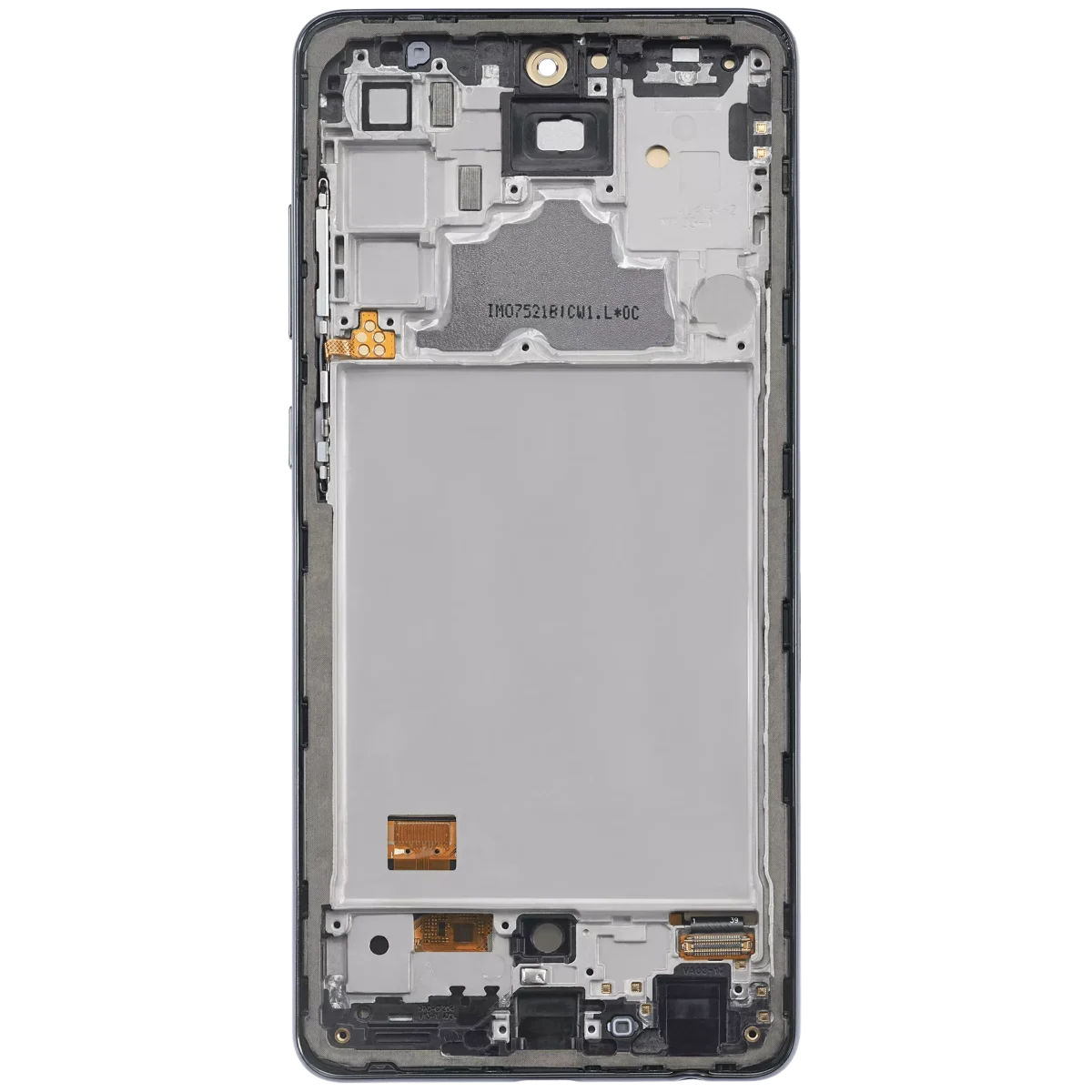 Samsung A72 İle Uyumlu Çerçeveli ekran OLED Ekranı (A725 / 2021) (6.67") (Aftermarket Plus(Harika Siyah) - Görsel 4
