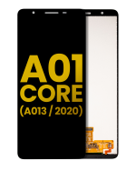 Samsung Galaxy A01 Core İle Uyumlu Çerçevesiz ekran LCD Ekranı (A013 2020) Orijinal (Tüm Renkler)