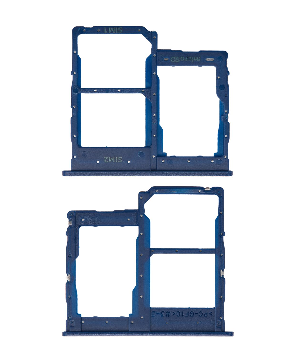Samsung Galaxy A01 Core İle Uyumlu Çift Sim Kart Tepsisi (A013 2020) (Mavi) - Görsel 2