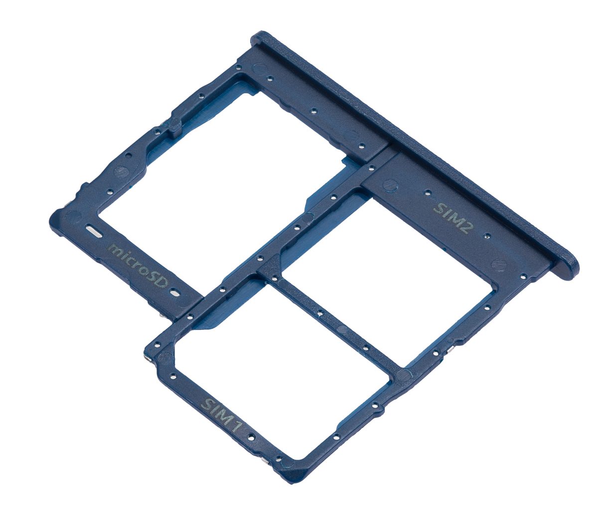 Samsung Galaxy A01 Core İle Uyumlu Çift Sim Kart Tepsisi (A013 2020) (Mavi) - Görsel 5