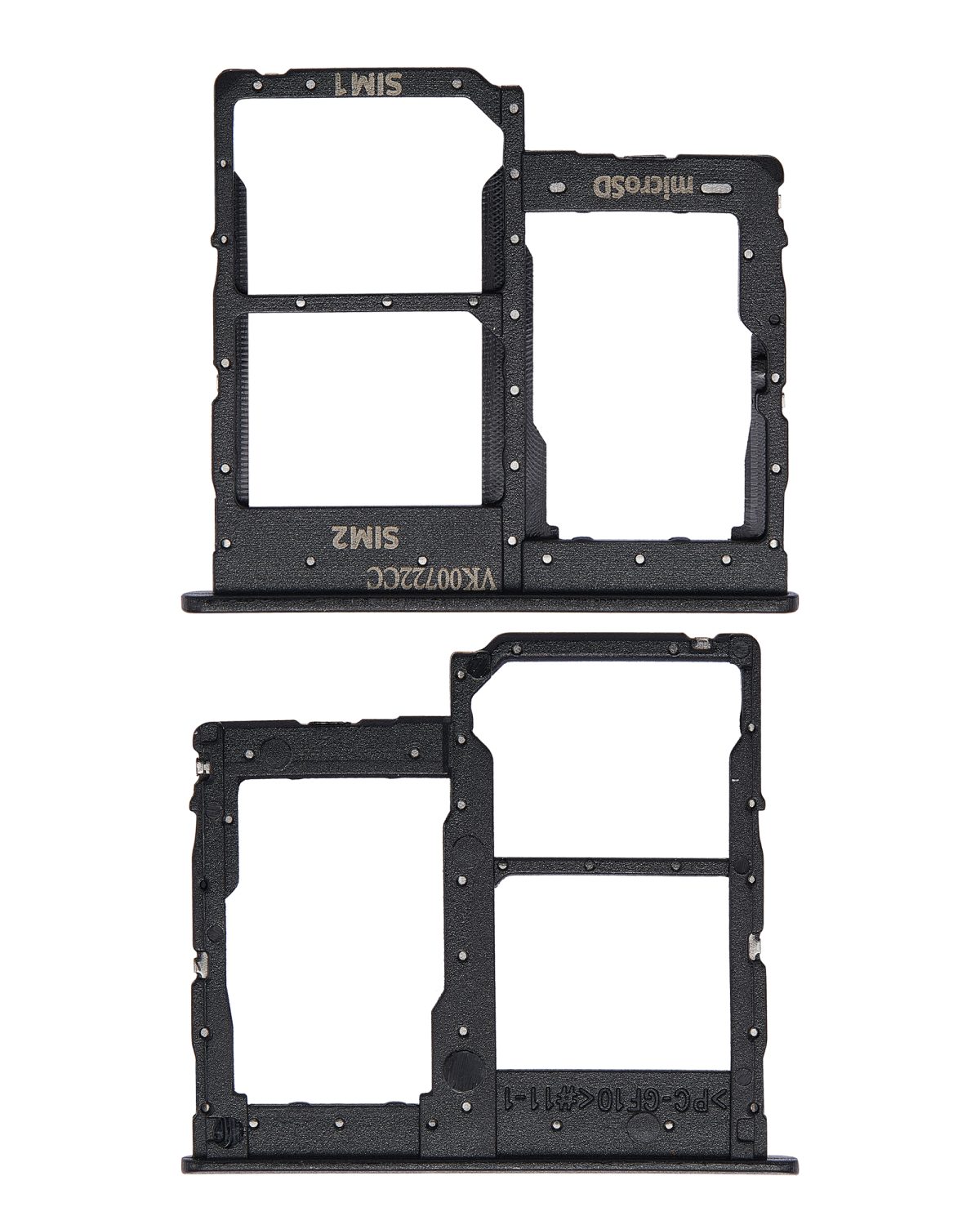 Samsung Galaxy A01 Core İle Uyumlu Çift Sim Kart Tepsisi (A013 2020) (Siyah) - Görsel 2