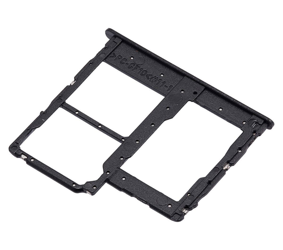Samsung Galaxy A01 Core İle Uyumlu Çift Sim Kart Tepsisi (A013 2020) (Siyah) - Görsel 5