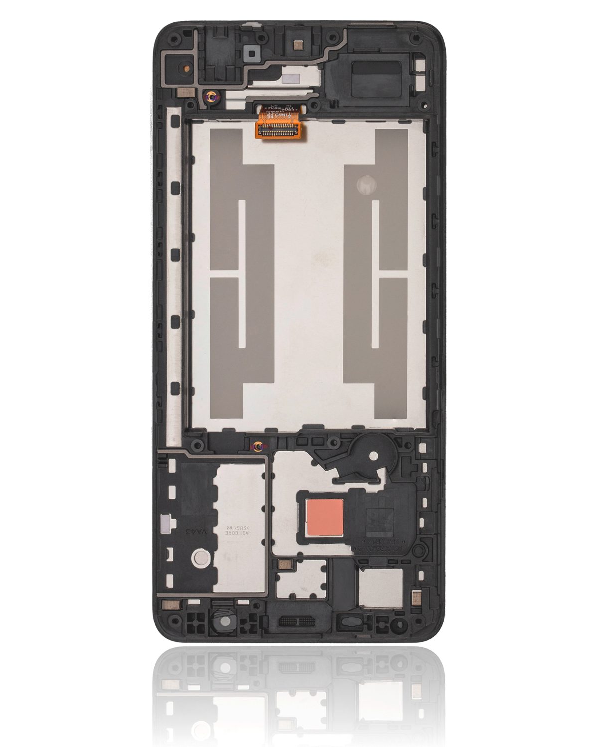 Samsung Galaxy A01 Core İle Uyumlu İçin Çerçeveli ekran A Plus Kalite (A013 2020) (Siyah) - Görsel 3