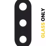 Samsung Galaxy A01 İle Uyumlu Arka Kamera Lensi (Sadece Cam) Yapışkanlı (A015 2020) (Tüm Renkler)