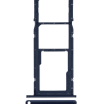 Samsung Galaxy A01 İle Uyumlu Çift Sim Kart Tepsisi (A015 2020) (Mavi)