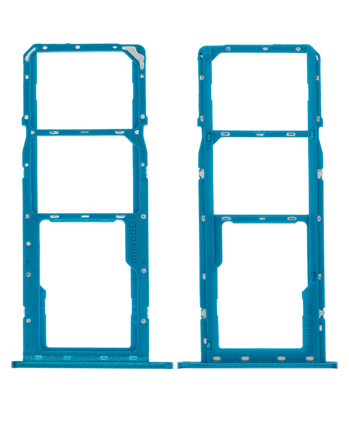 Samsung Galaxy A01 İle Uyumlu Çift Sim Kart Tepsisi (A015 2020) (Yeşil) - Görsel 2