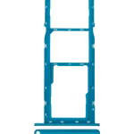 Samsung Galaxy A01 İle Uyumlu Çift Sim Kart Tepsisi (A015 2020) (Yeşil)