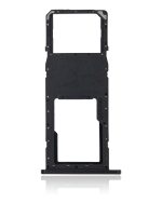 Samsung Galaxy A01 İle Uyumlu Tek Sim Kart Tepsisi (A015 2020) (Siyah) - Görsel 3