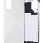 Samsung Galaxy A02 Arka İle Uyumlu Kapak Camı S (A025 2020) (Servis Paketi) (Beyaz)