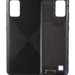 Samsung Galaxy A02 Arka İle Uyumlu Kapak Camı S (A025 2020) (Servis Paketi) (Siyah)