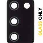 Samsung Galaxy A02 İle Uyumlu Arka Kamera Lensi (Sadece Cam) Yapışkanlı s (A025 2020)