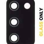 Samsung Galaxy A02 İle Uyumlu Arka Kamera Lensi (Sadece Cam) Yapışkanlı s (A025F A025M 2020)