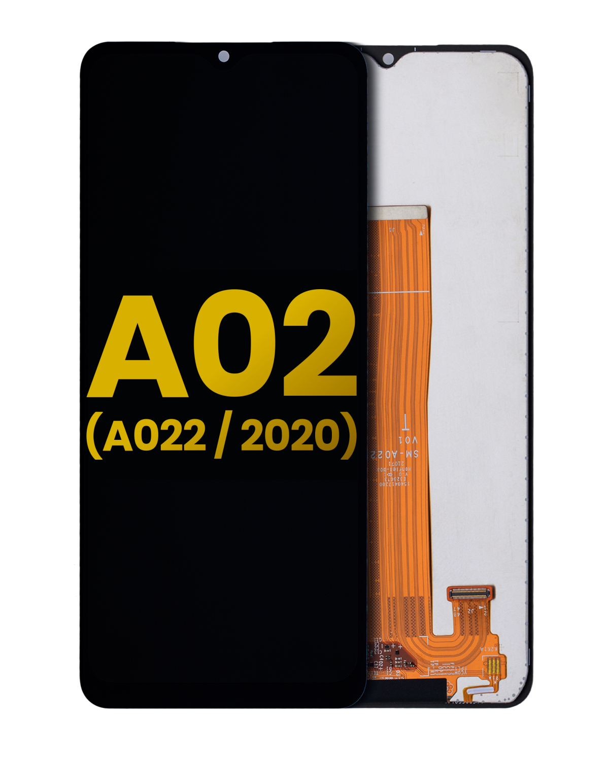 Samsung Galaxy A02 İle Uyumlu Çerçevesiz ekran LCD Ekranı (A022 2020) Orijinal (Tüm Renkler)
