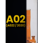 Samsung Galaxy A02 İle Uyumlu Çerçevesiz ekran LCD Ekranı (A022 2020) Orijinal (Tüm Renkler)