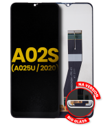 Samsung Galaxy A02 İle Uyumlu Çerçevesiz ekran LCD Ekranı S (A025U 2020) (ABD Sürümü) Orijinal (Tüm Renkler)