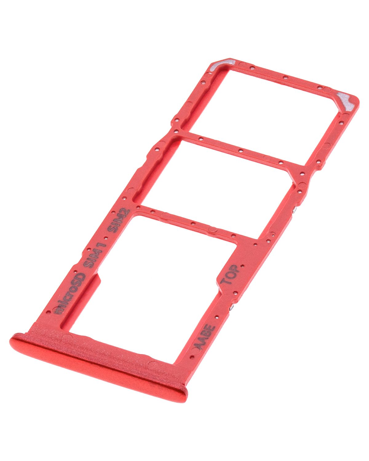 Samsung Galaxy A02 İle Uyumlu Çift Sim Kart Tepsisi (A022 2020) (Kırmızı) - Görsel 4