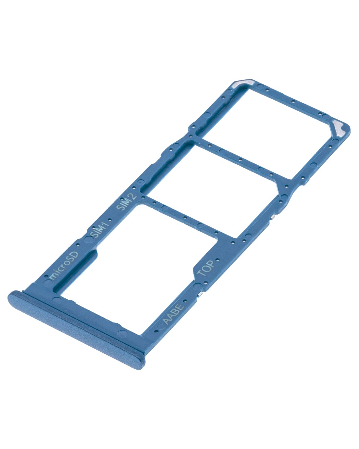 Samsung Galaxy A02 İle Uyumlu Çift Sim Kart Tepsisi (A022 2020) (Mavi) - Görsel 4