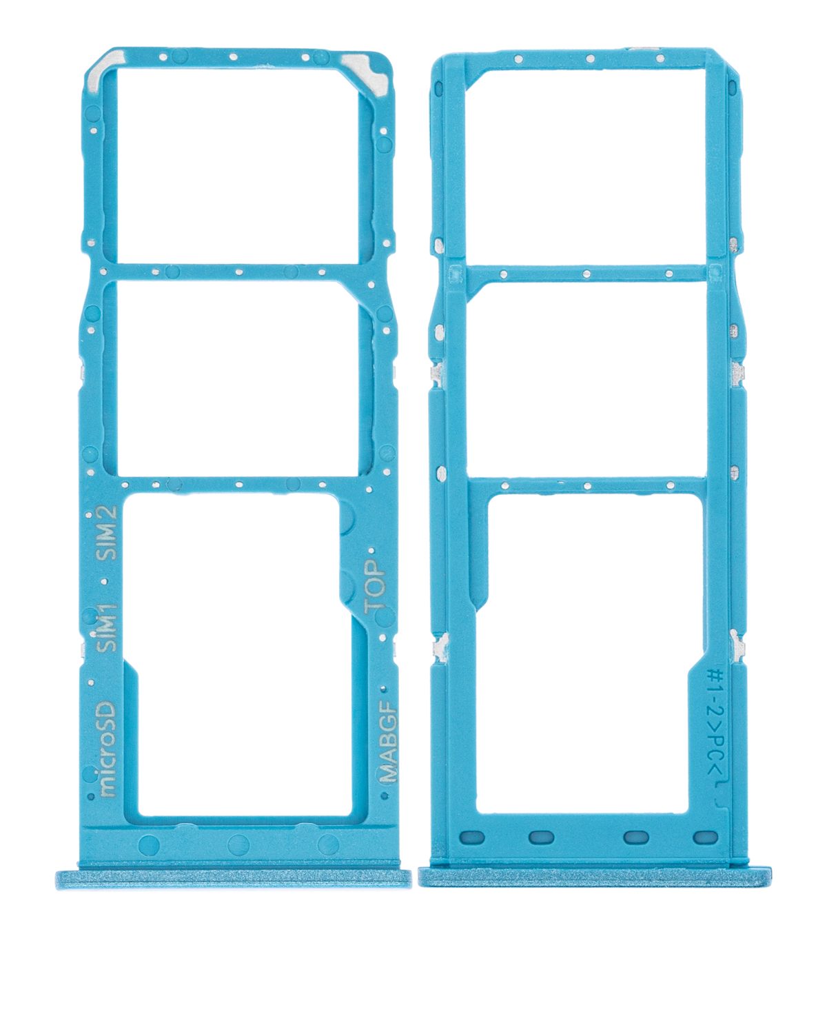 Samsung Galaxy A02 İle Uyumlu Çift Sim Kart Tepsisi (A022 2020) (Yeşil) - Görsel 2