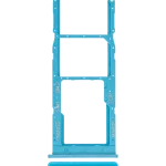 Samsung Galaxy A02 İle Uyumlu Çift Sim Kart Tepsisi (A022 2020) (Yeşil)