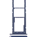 Samsung Galaxy A02 İle Uyumlu Çift Sim Kart Tepsisi S (A025 2020) A03 ( 2021) (Mavi)