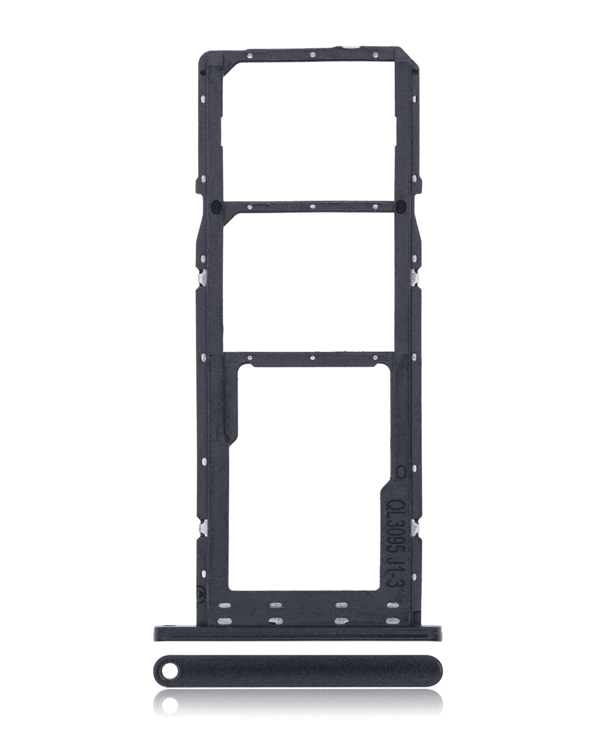 Samsung Galaxy A02 İle Uyumlu Çift Sim Kart Tepsisi S (A025 2020) A03 ( 2021) (Siyah) - Görsel 5