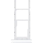 Samsung Galaxy A02 İle Uyumlu Çift Sim Kart Tepsisi S (A025 2020) A03 (A035 2021) (Beyaz)