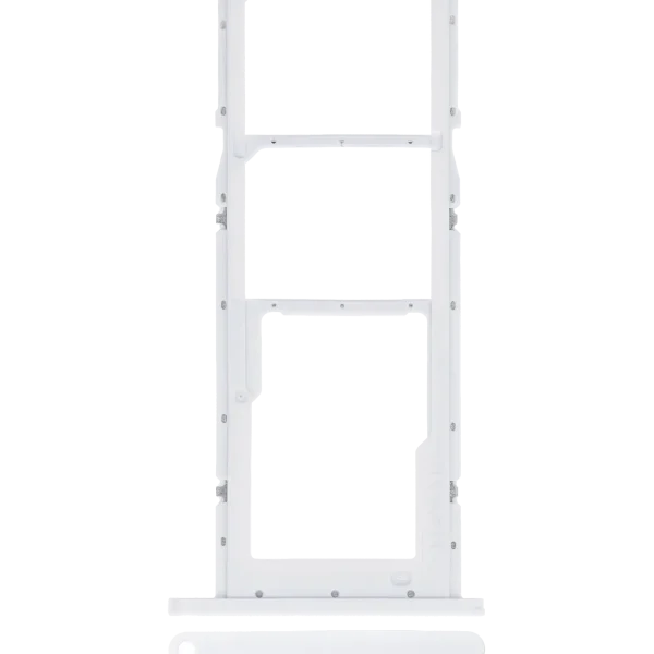Samsung Galaxy A02 İle Uyumlu Çift Sim Kart Tepsisi S (A025 2020)) (Beyaz)