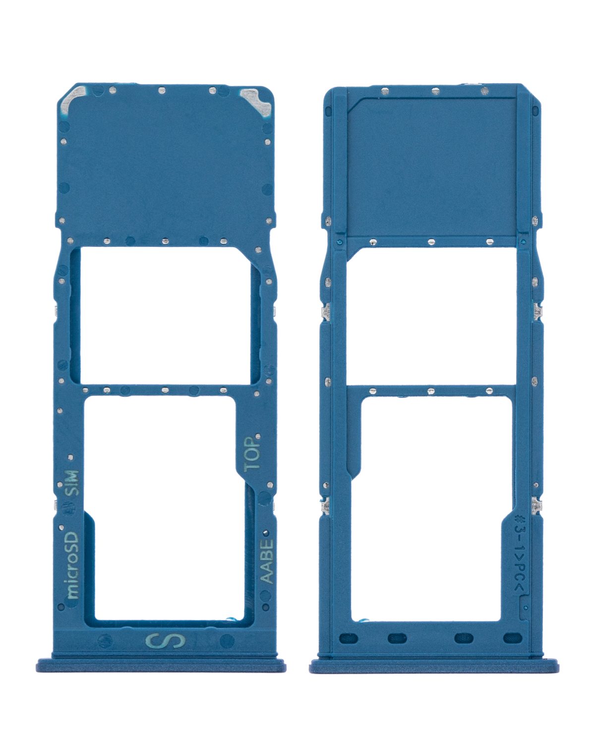 Samsung Galaxy A02 İle Uyumlu Tek Sim Kart Tepsisi (A022 2020) (Mavi) - Görsel 2
