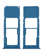 Samsung Galaxy A02 İle Uyumlu Tek Sim Kart Tepsisi (A022 2020) (Mavi) - Görsel 2