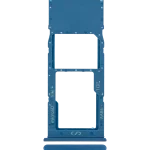 Samsung Galaxy A02 İle Uyumlu Tek Sim Kart Tepsisi (A022 2020) (Mavi)