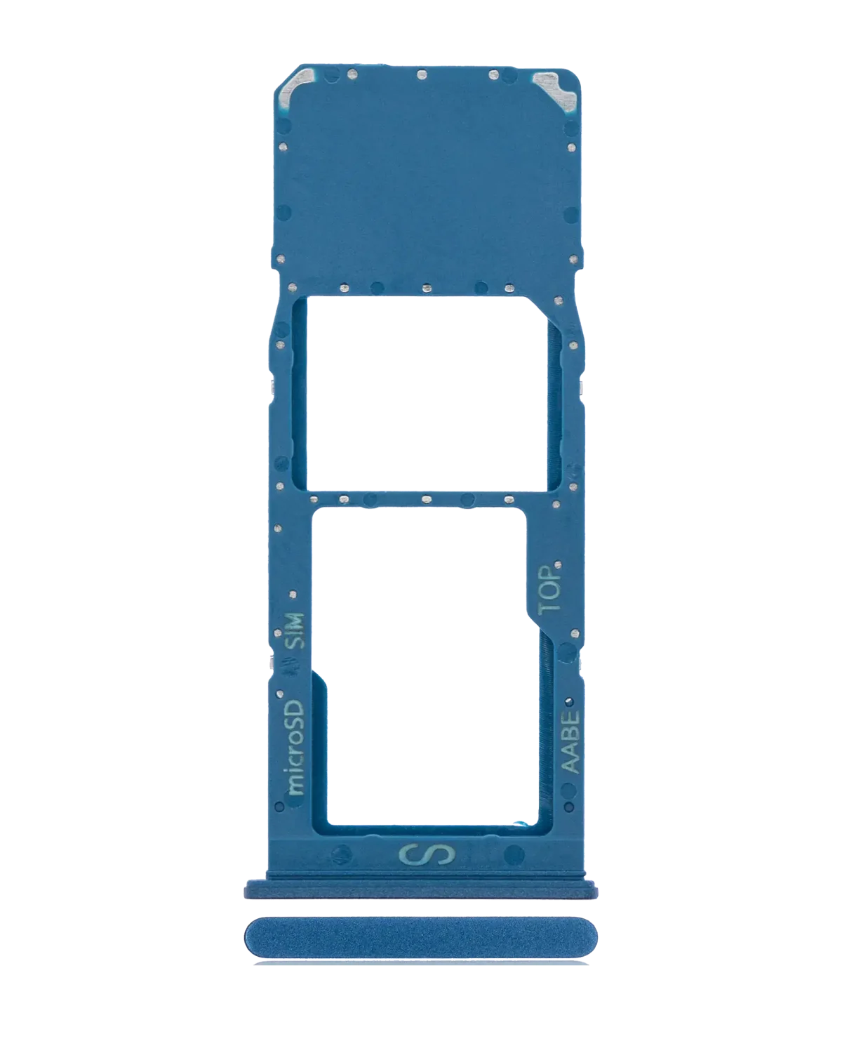 Samsung Galaxy A02 İle Uyumlu Tek Sim Kart Tepsisi (A022 2020) (Mavi) - Görsel 5