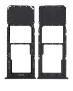 Samsung Galaxy A02 İle Uyumlu Tek Sim Kart Tepsisi (A022 2020) (Siyah) - Görsel 2