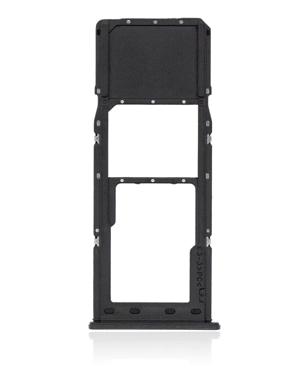 Samsung Galaxy A02 İle Uyumlu Tek Sim Kart Tepsisi (A022 2020) (Siyah) - Görsel 3