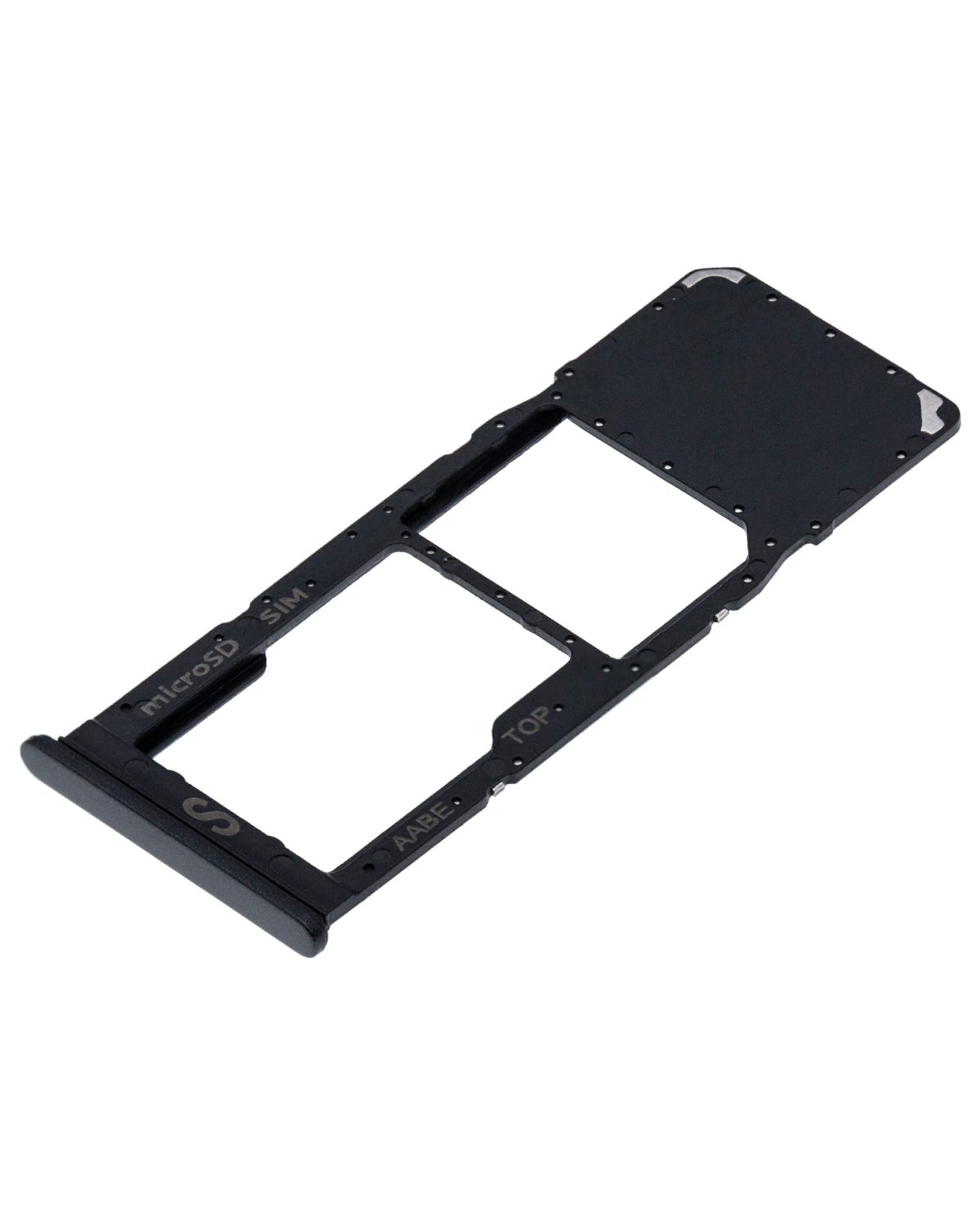 Samsung Galaxy A02 İle Uyumlu Tek Sim Kart Tepsisi (A022 2020) (Siyah) - Görsel 4