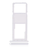 Samsung Galaxy A02 İle Uyumlu Tek Sim Kart Tepsisi S (A025 2020) A03 ( 2021) (Beyaz)