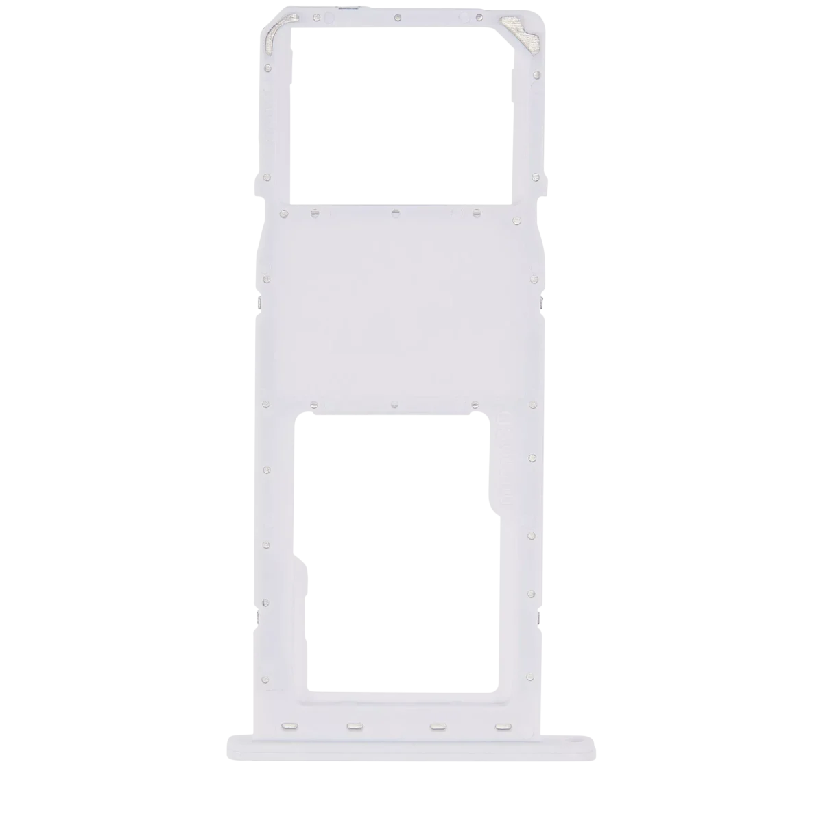 Samsung Galaxy A02 İle Uyumlu Tek Sim Kart Tepsisi S (A025 2020) A03 ( 2021) (Beyaz) - Görsel 3