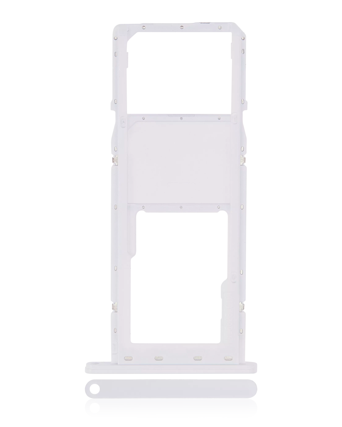 Samsung Galaxy A02 İle Uyumlu Tek Sim Kart Tepsisi S (A025 2020) A03 ( 2021) (Beyaz) - Görsel 6