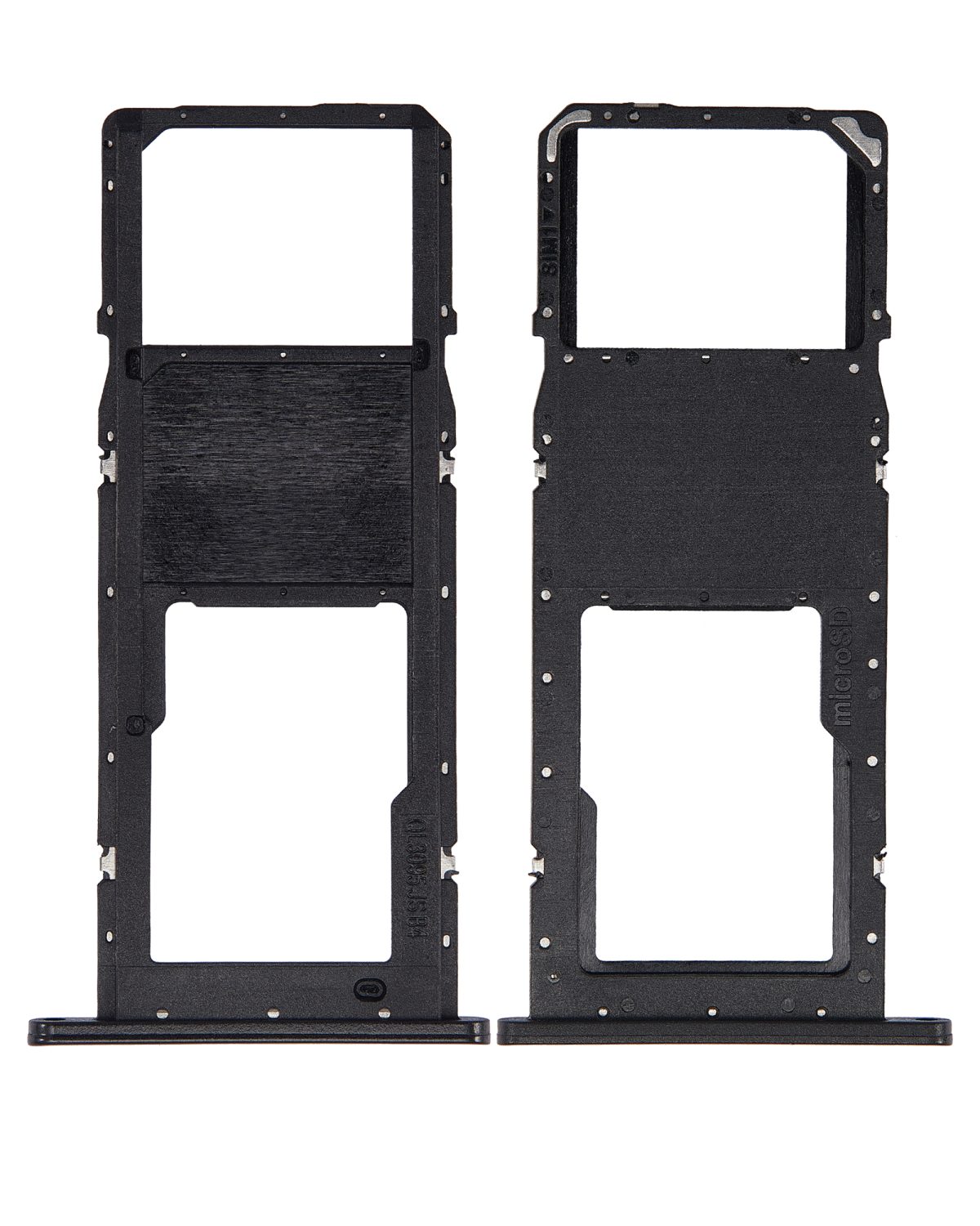 Samsung Galaxy A02 İle Uyumlu Tek Sim Kart Tepsisi S (A025 2020) A03 ( 2021) (Siyah) - Görsel 2