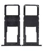 Samsung Galaxy A02 İle Uyumlu Tek Sim Kart Tepsisi S (A025 2020) A03 ( 2021) (Siyah) - Görsel 2