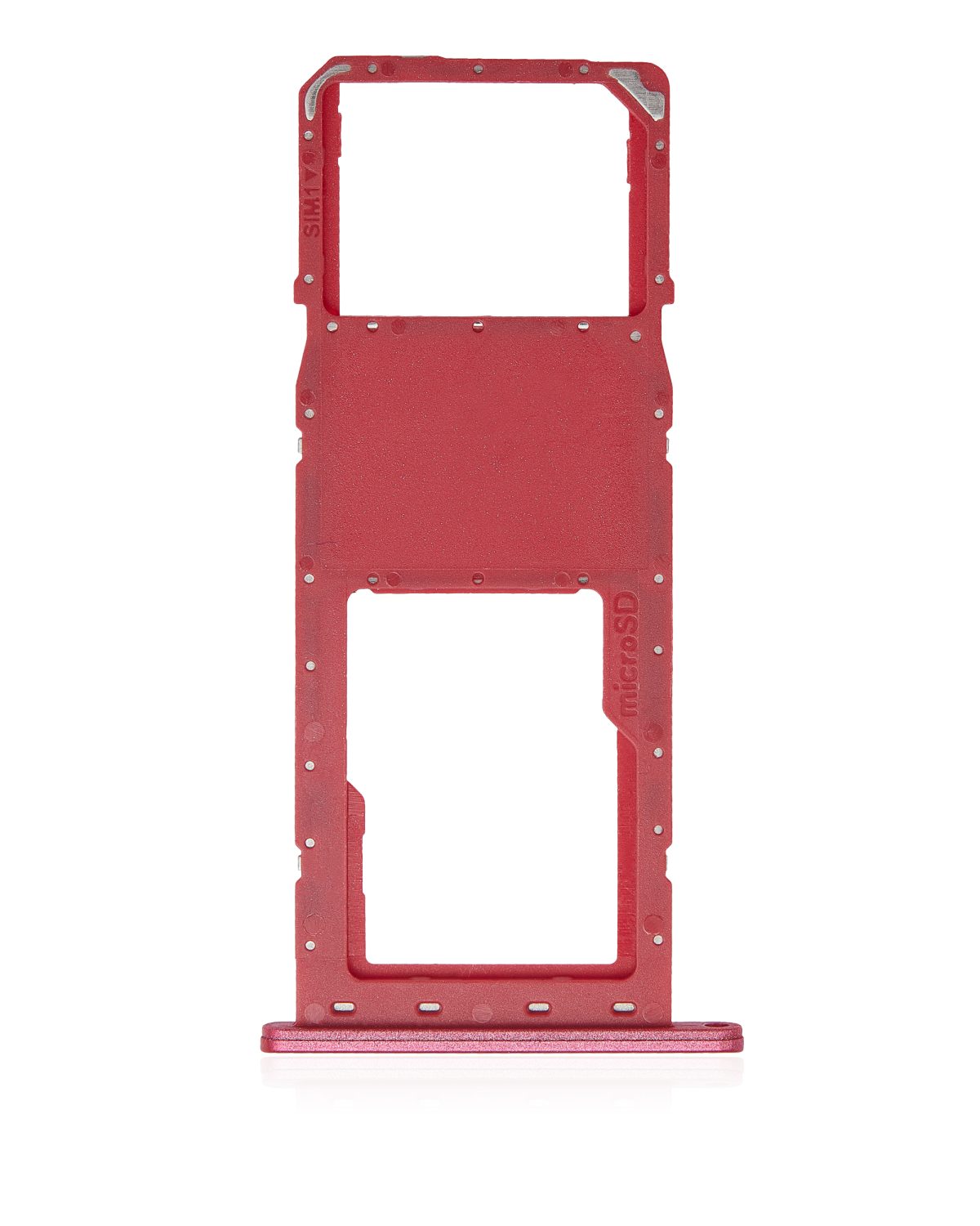 Samsung Galaxy A02 İle Uyumlu Tek Sim Kart Tepsisi S (A025 2020) A03 (A035 2021) (Kırmızı) - Görsel 3