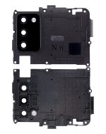 Samsung Galaxy A02 S İle Uyumlu Arka Kamera Lensi Çerçeveli Halkalı (A025 2020) (Siyah) (N Sürümü) - Görsel 3