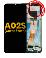 Samsung Galaxy A02S İle Uyumlu İçin Çerçeveli ekran (A025F 2020) (Uluslararası Sürüm) Orijinal (Tüm Renkler)  LCD Ekranı - Görsel 5