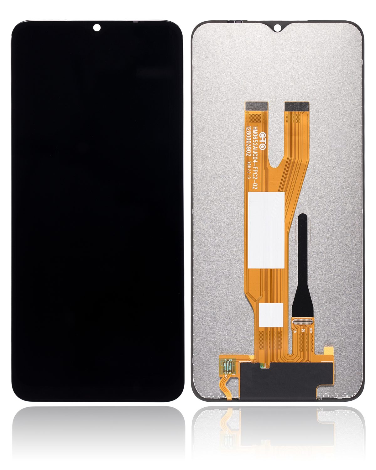 Samsung Galaxy A03 Core İle Uyumlu Çerçevesiz ekran LCD Ekranı (A032 2021) Orijinal (Siyah) - Görsel 2