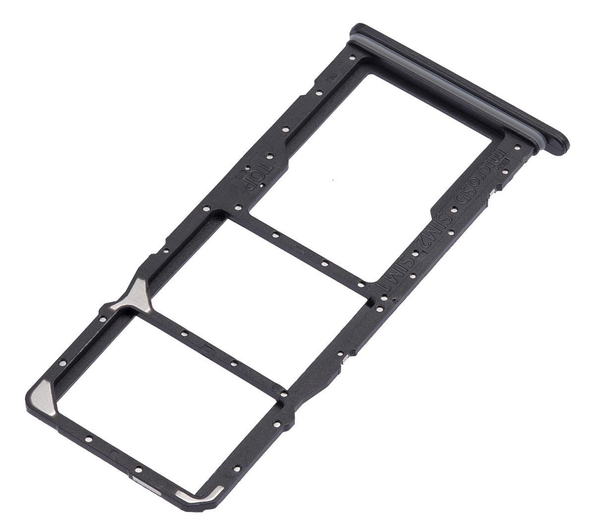 Samsung Galaxy A03 Core İle Uyumlu Çift Sim Kart Tepsisi (A032 2021) (Siyah) - Görsel 4