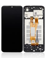 Samsung Galaxy A03 Core İle Uyumlu İçin Çerçeveli ekran (A032 2021) Orijinal (Siyah)  LCD Ekranı Uyumlu - Görsel 2