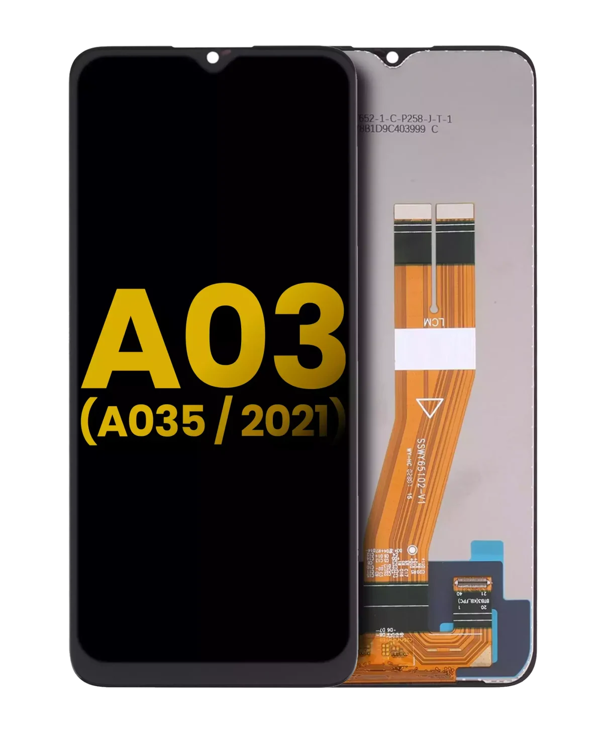 Samsung Galaxy A03 İle Uyumlu Çerçevesiz ekran LCD Ekranı (A035 2021) Orijinal (Tüm Renkler) - Görsel 5