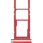 Samsung Galaxy A03 İle Uyumlu Çift Sim Kart Tepsisi S (A037F 2021) (Kırmızı)