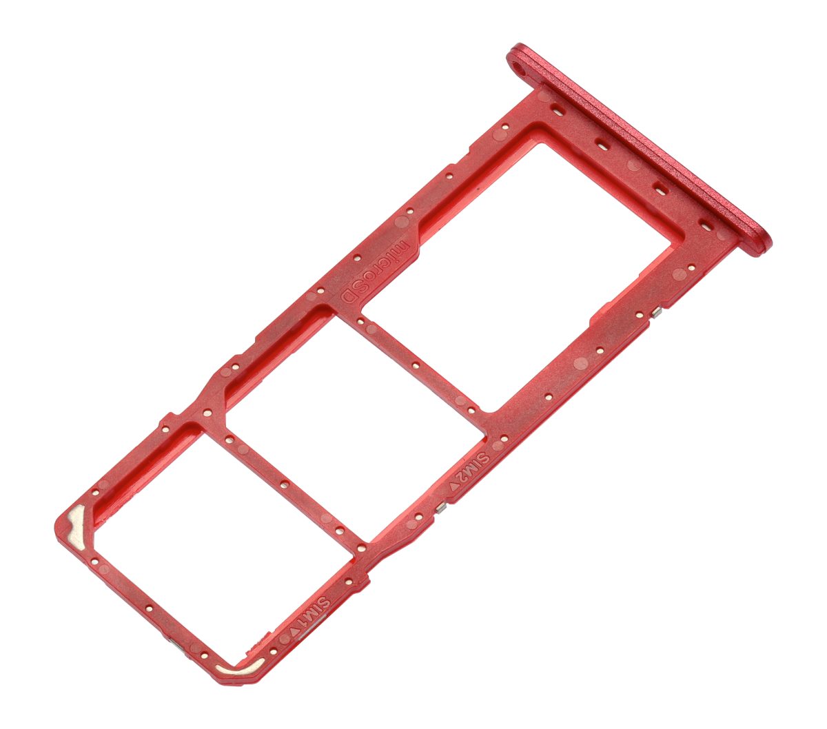 Samsung Galaxy A03 İle Uyumlu Çift Sim Kart Tepsisi S (A037F 2021) (Kırmızı) - Görsel 4